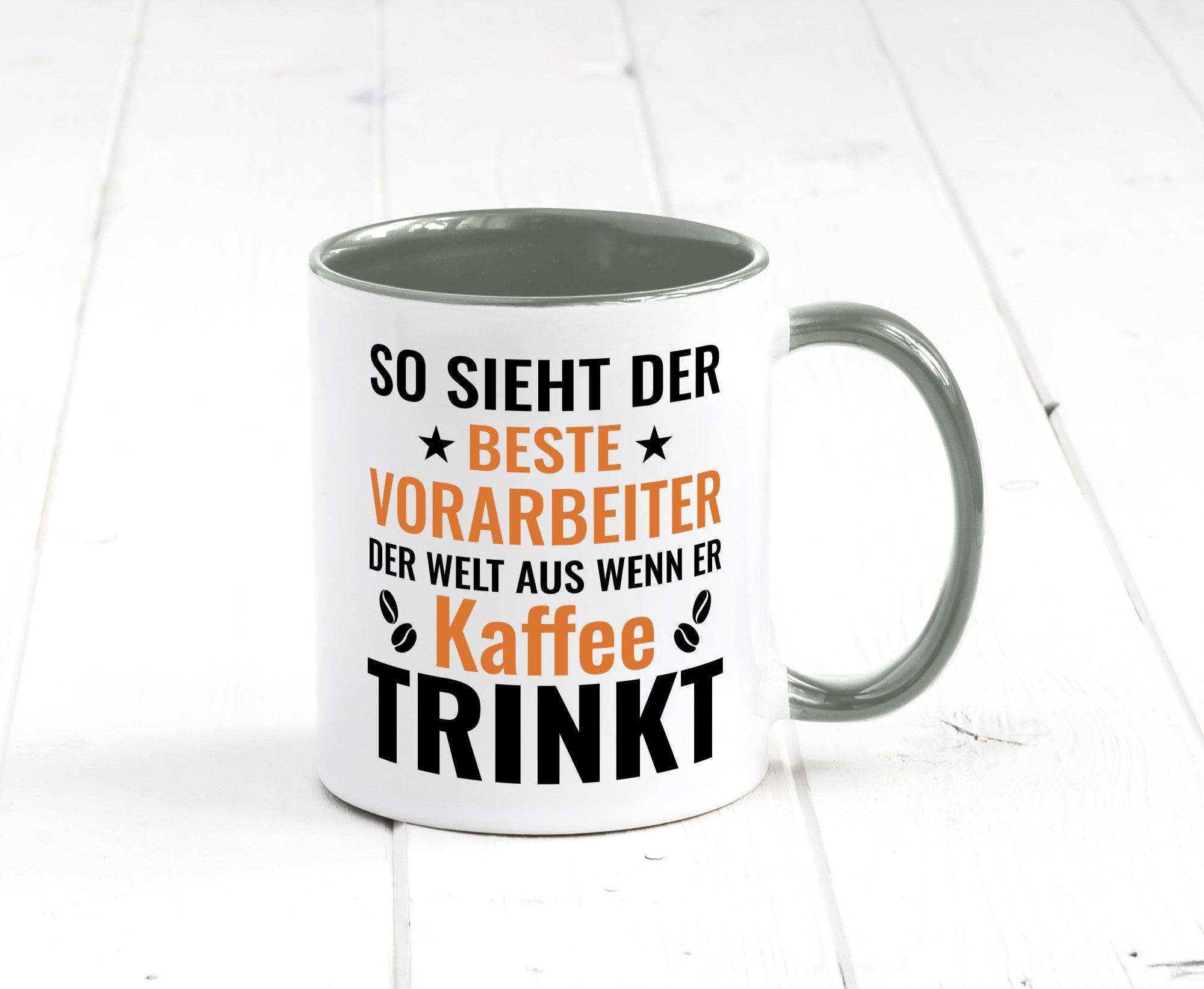 Kaffee trinkt: Vorarbeiter | Kollege Teamleiter Geschenk Arbeit Kollegen Büro