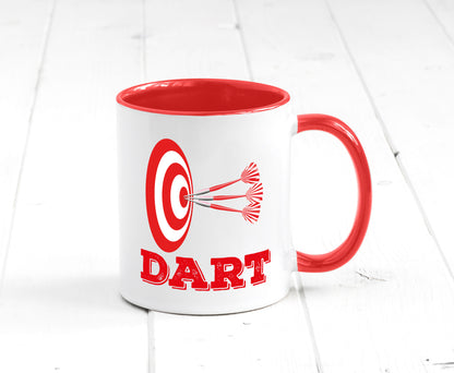 Dartspieler Tasse | Dart Hobby Motiv Spieler lustig Humor Geschenkidee Geschenk