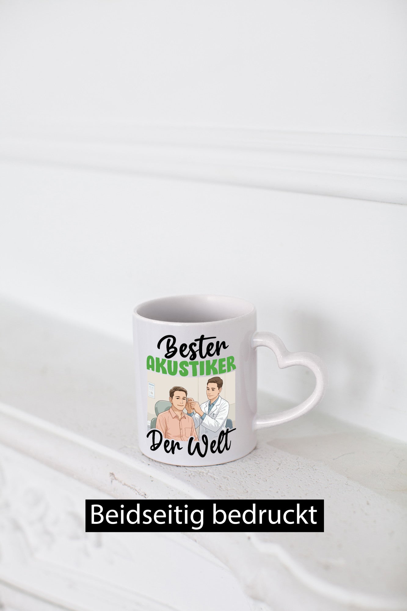 Bester Akustiker | Akustik Hörgeräteakustik v2 Humor Geschenkidee Tasse
