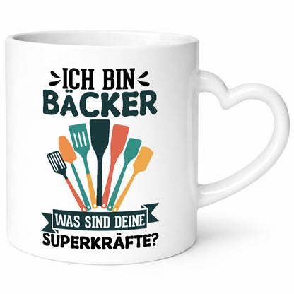 Ich bin Bäcker was sind deine Superkräfte lustig Humor Geschenkidee Geschenk