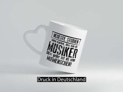 Neuste Studien: Musiker | Musik Musikant Geschenkidee Humor Tasse