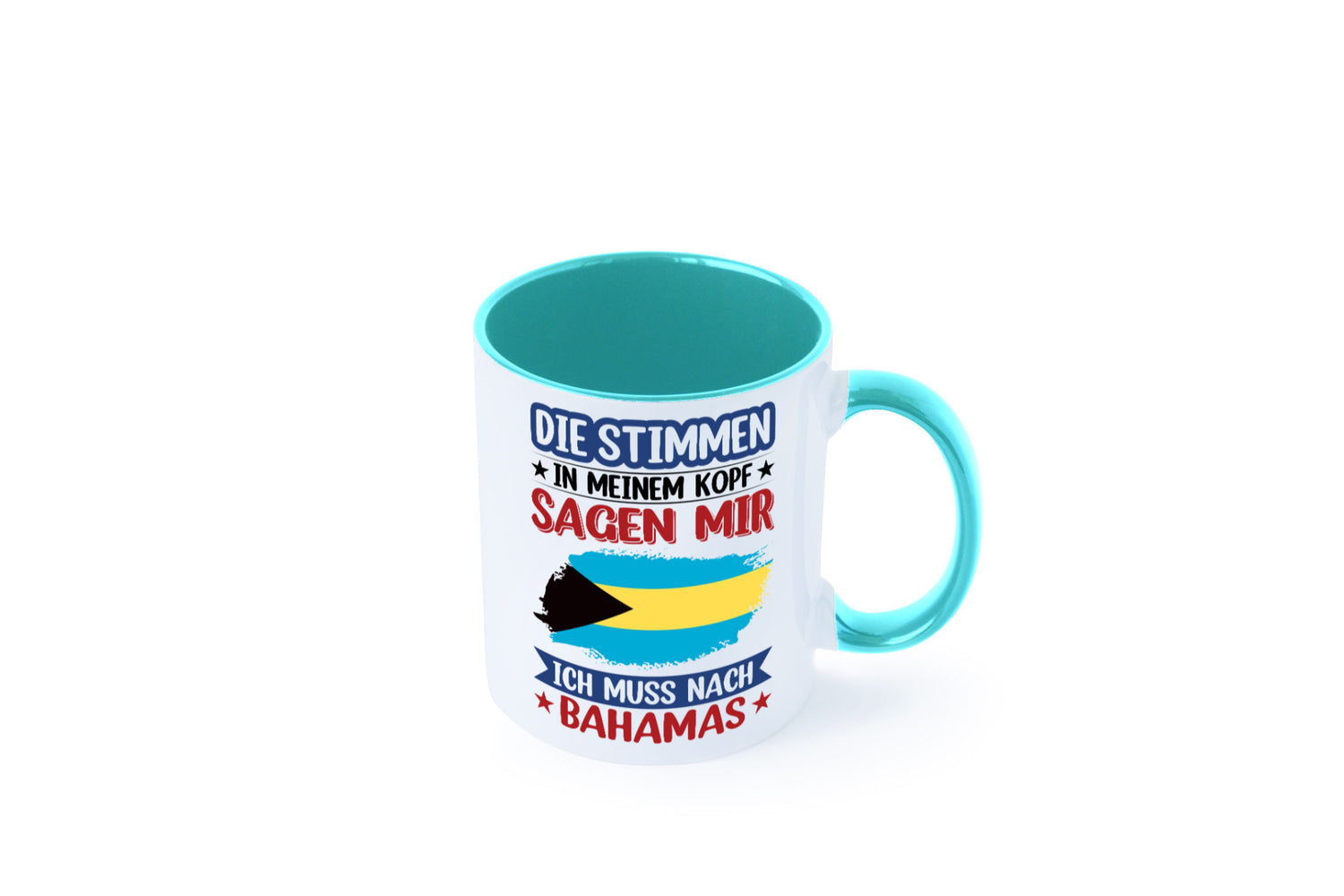 Bahamas | Urlaub Stimmen in meinem Kopf Traumland Geschenk Humor Geschenkidee
