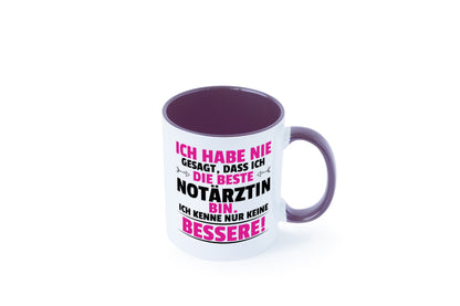 Die Beste Notärztin | Ärztin Humor Geschenkidee Tasse