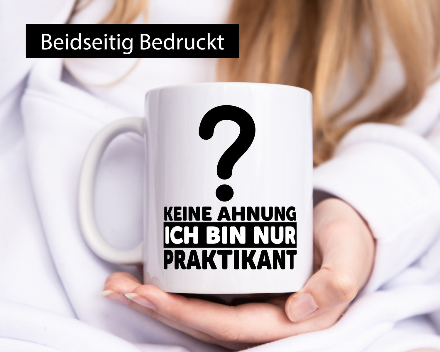 Praktikant Tasse | Praktikum Witz keine Ahnung Geschenkidee Humor