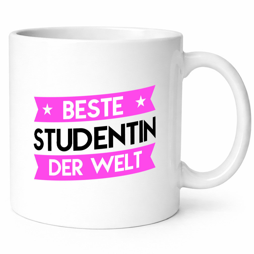 Beste Studentin | Uni Studium Universität Geschenkidee Humor Tasse