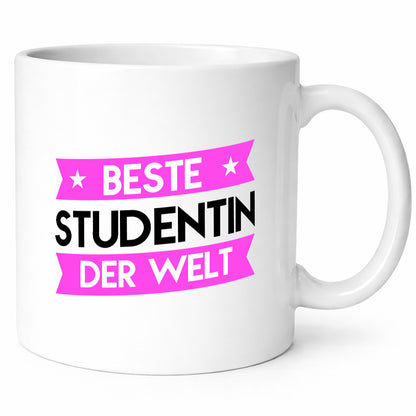 Beste Studentin | Uni Studium Universität Geschenkidee Humor Tasse