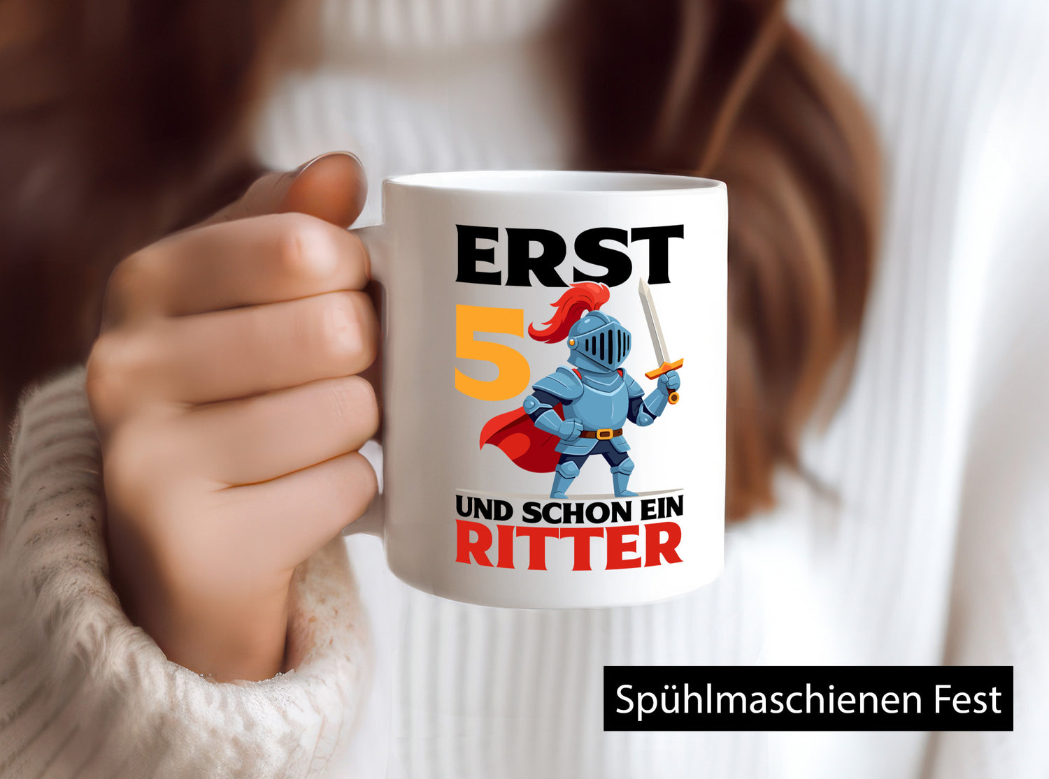 5. Geburtstag | 5 Jahre und schon ein Ritter Geschenk Geschenkidee lustiger
