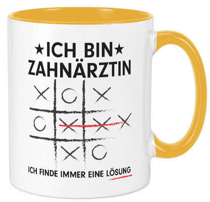 Löse Probleme: Zahnärztin | Zahnmedizin Beruf v3 lustiger Spruch Geschenk
