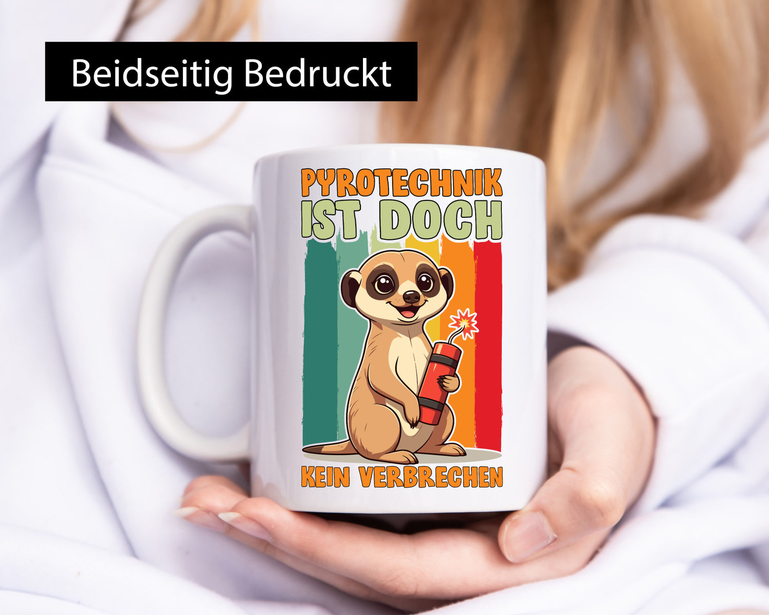 Pyrotechniker ist doch kein Verbrechen | Feuerwerk Geschenkidee Humor Tasse