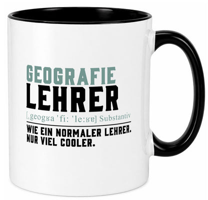 Geographielehrer | Lehrer Unterricht Lieblingslehrer lustiger Spruch Geschenk