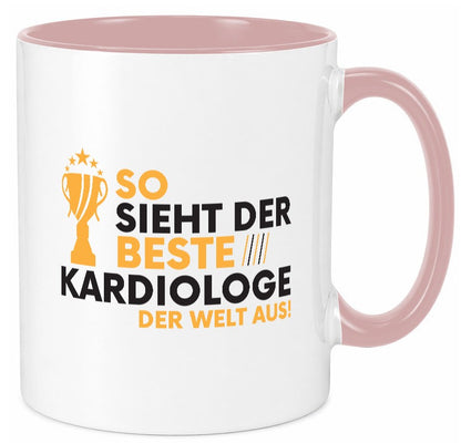 Der Weltbeste Kardiologe | Kardiologie Geschenk Humor Geschenkidee lustiger Tasse