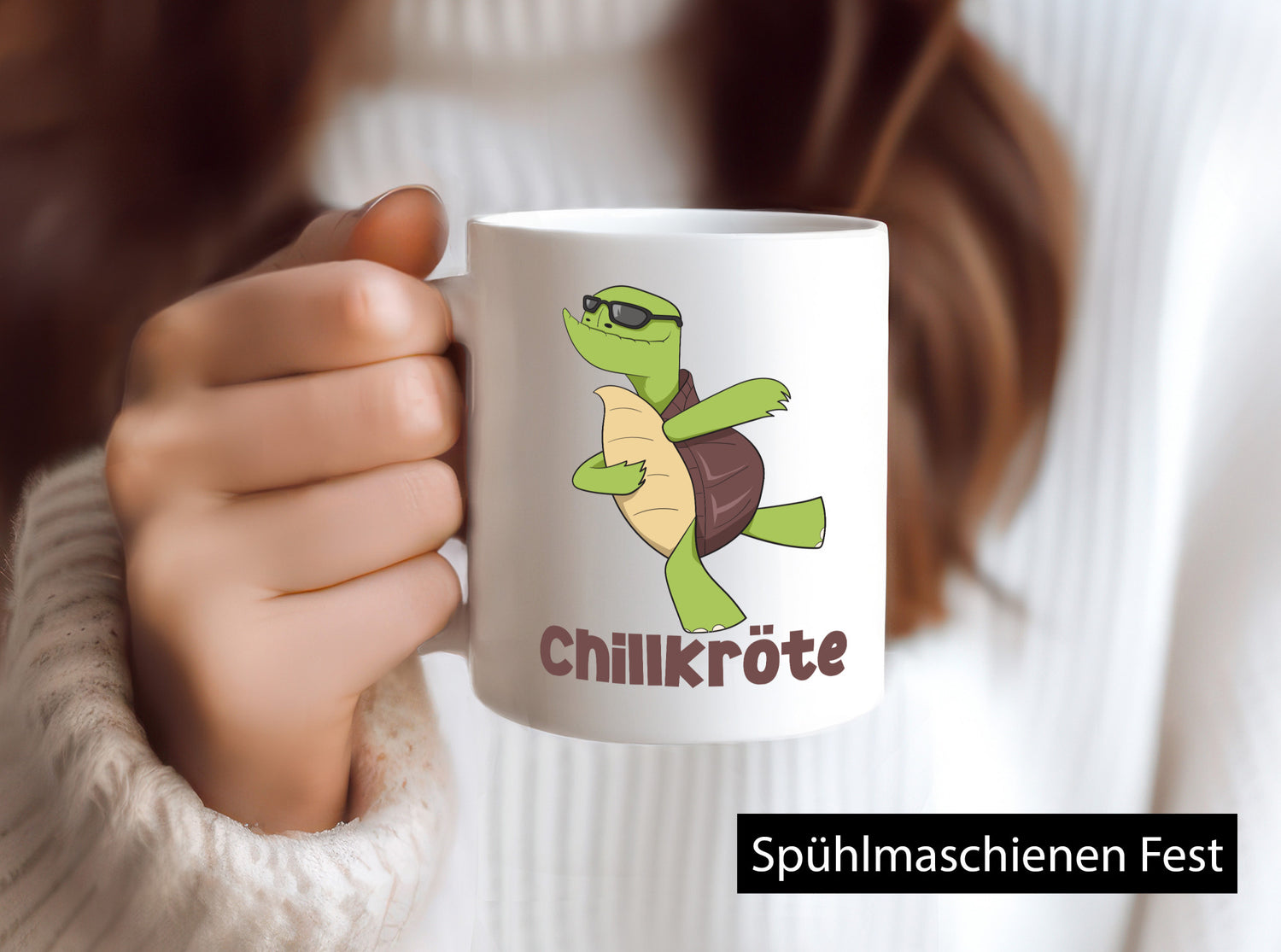 Chillkröte | Relaxen Schildkröte lustiges Tiermotiv lustiger Spruch Geschenk