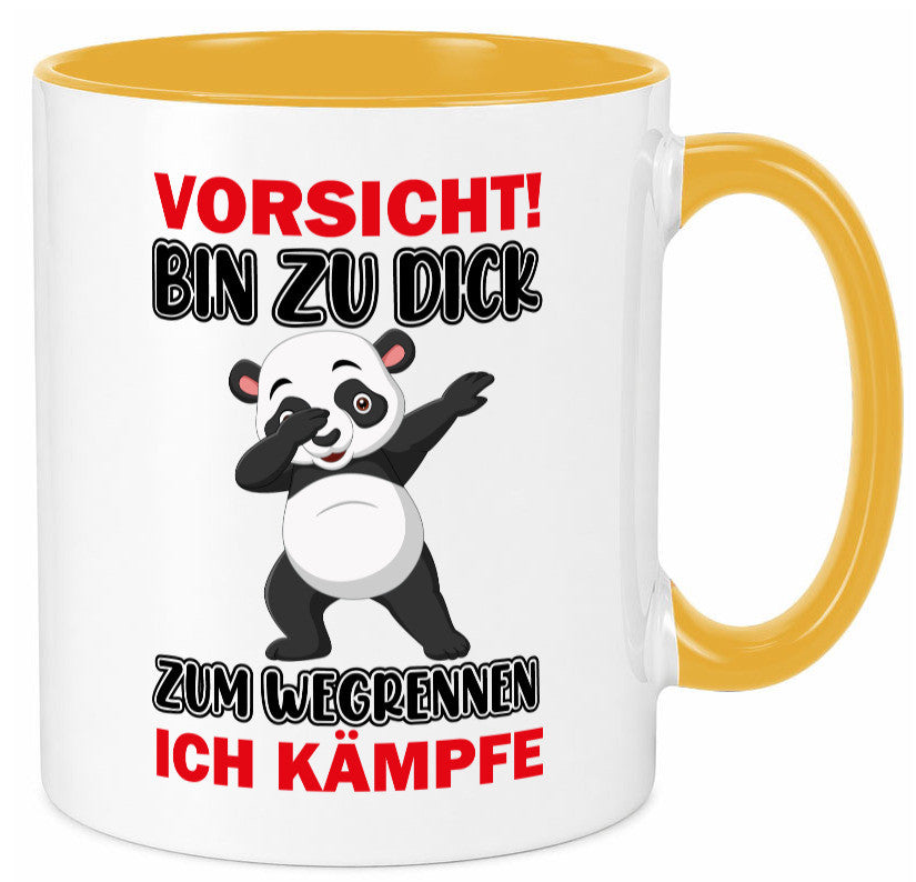 Ich bin ein Kämpfer Geschenk Humor Geschenkidee lustiger Spruch Tasse
