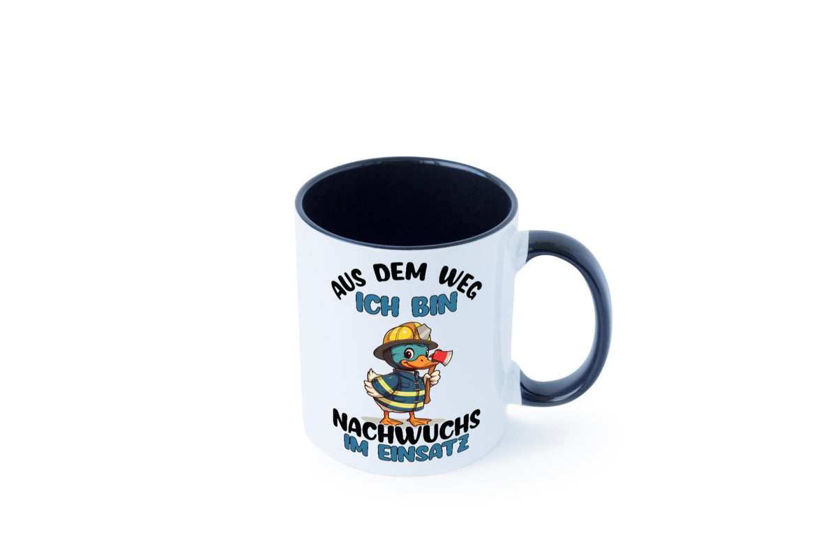 THW nachwuchs | Technische Hilfe Hilfswerk aus dem weg Geschenkidee Humor Tasse