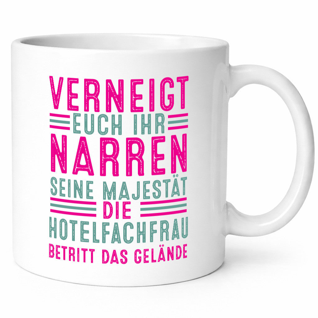 Verneigt euch: Hotelfachfrau | Hotel Geschenk Humor Geschenkidee lustiger