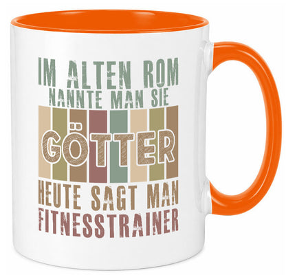 Heute sagt man: Fitnesstrainer | Personal Trainer Geschenkidee Humor Tasse