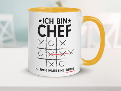 Lösung finden: Chef | Führungskraft Vorgesetzter v2 lustiger Spruch Geschenk