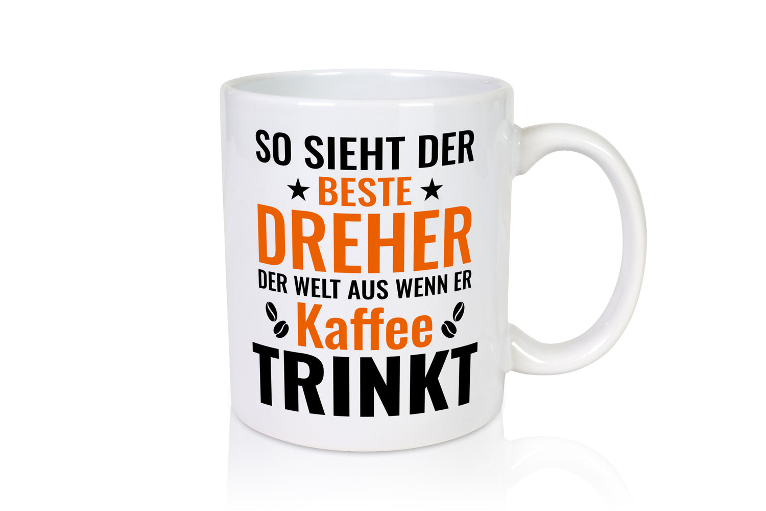 Kaffee trinkt: Dreher | Fräser Geschenkidee Humor Tasse