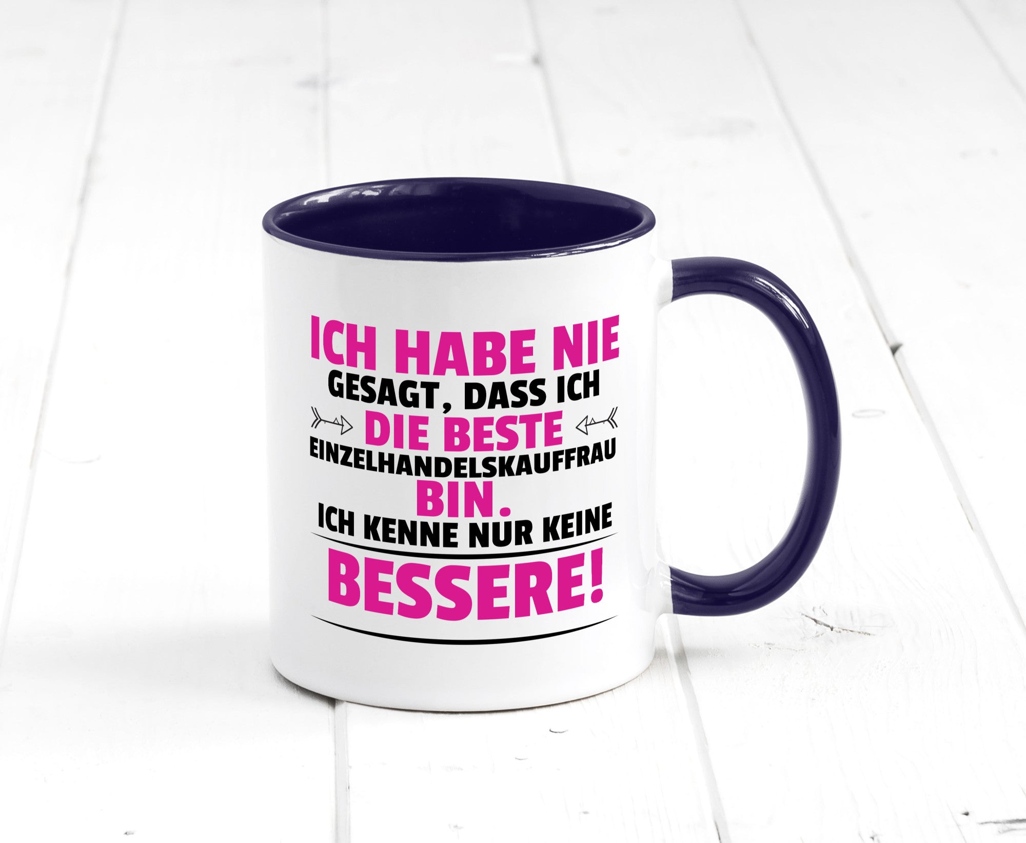 Die Beste Einzelhandelskauffrau | Einzelhandel Geschenkidee Humor Tasse