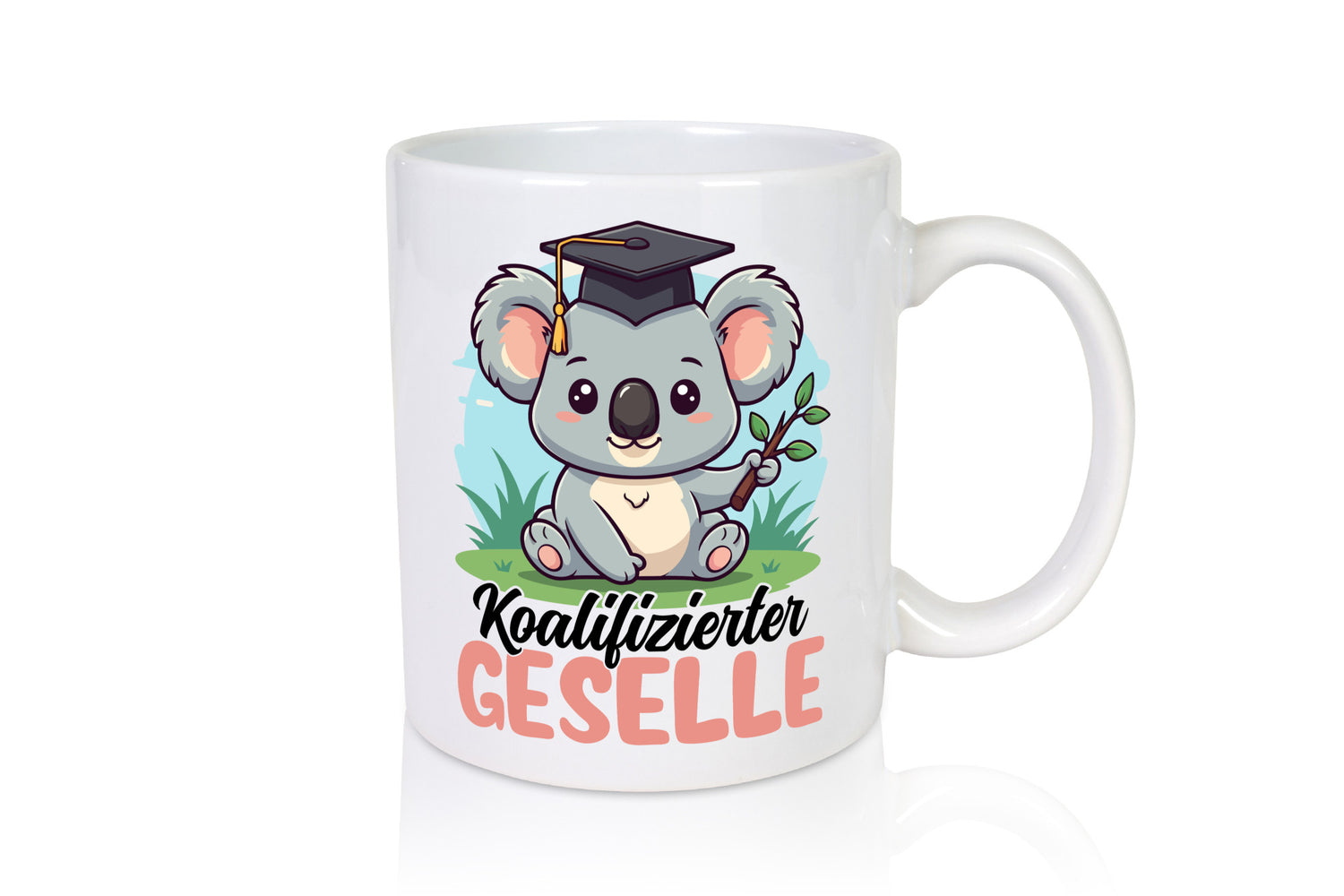 Koalifizierter Geselle | Handwerker Geschenkidee Humor Tasse