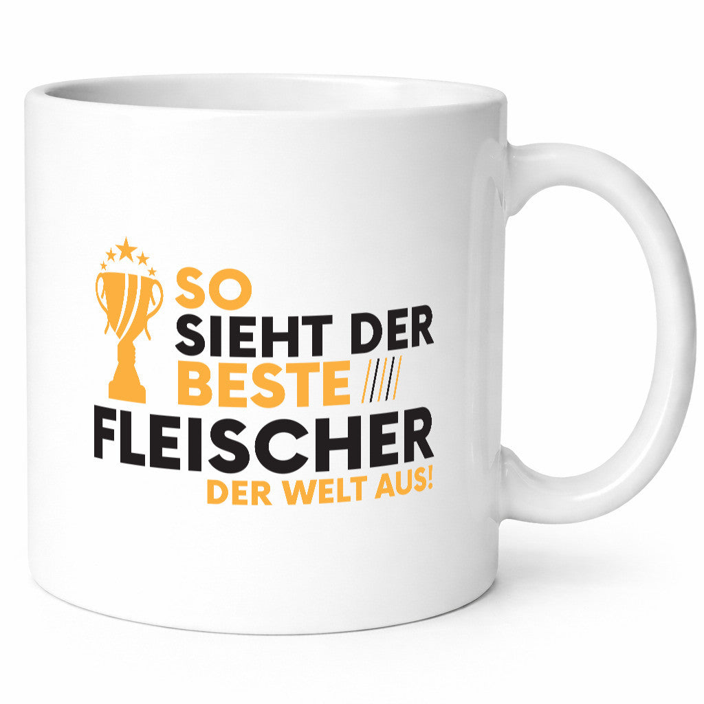 Der Weltbeste Fleischer | Schlachterei Geschenkidee Humor Tasse