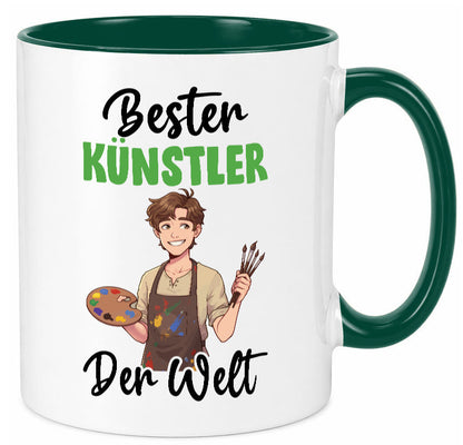 Bester Künstler | Kunst Geschenkidee Humor Tasse