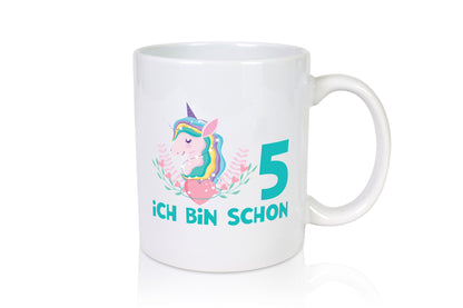 Ich bin schon 5 | 5. Geburtstag Jährige Einhorn Geschenk Geschenkidee lustiger