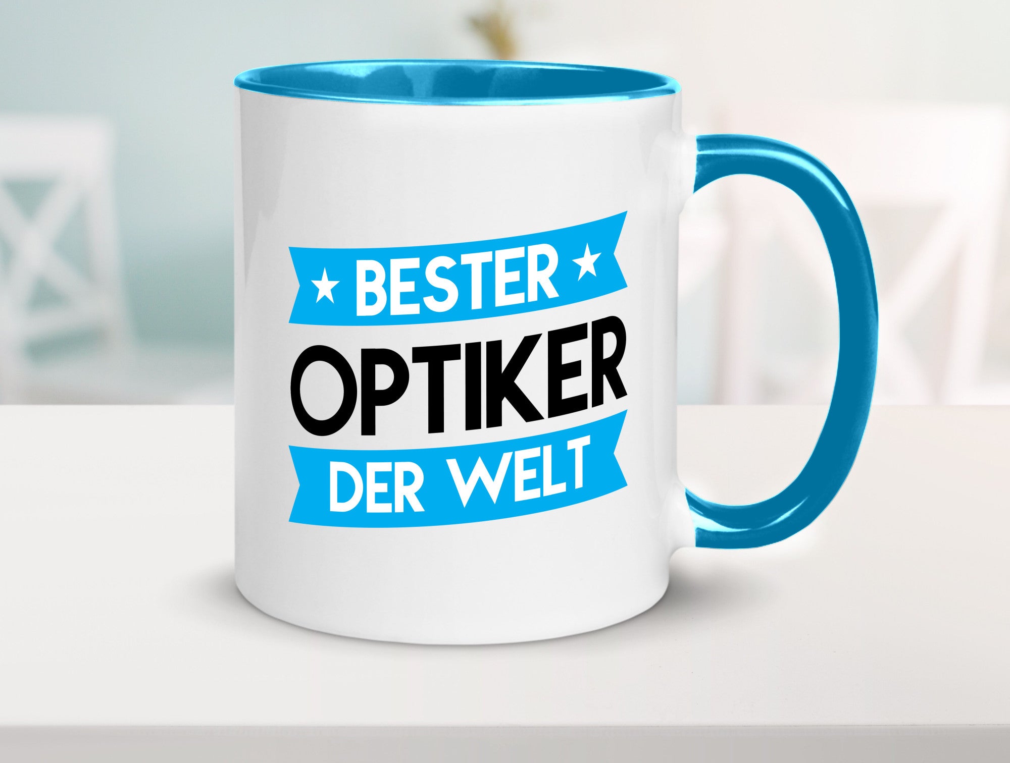Bester Optiker | Augenoptiker Geschenkidee Humor Tasse