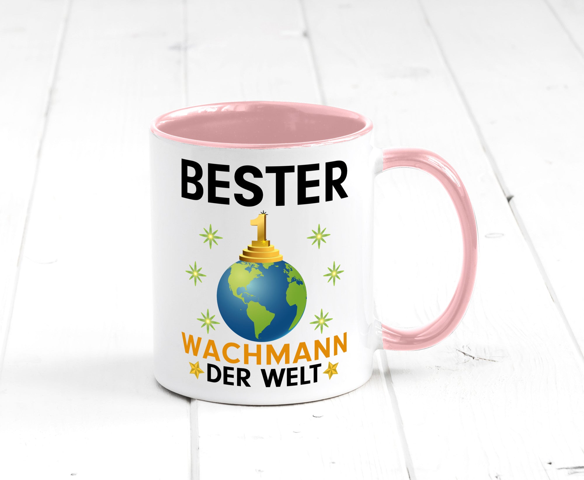 Welt Bester Wachmann | Wachpersonal Nachtwächter Humor Geschenkidee Tasse