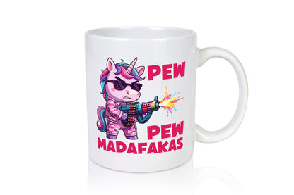 Pew Madafakas vl7 Geschenkidee Humor Tasse