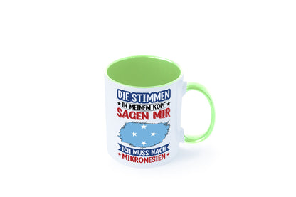 Mikronesien | Urlaub Stimmen in meinem Kopf Traumland Geschenk Humor