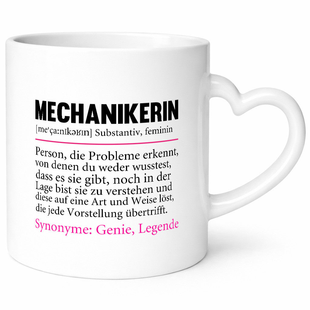 Mechanikerin | Spruch KFZ Beruf lustig Geschenk Arbeit Kollegen Büro lustiger
