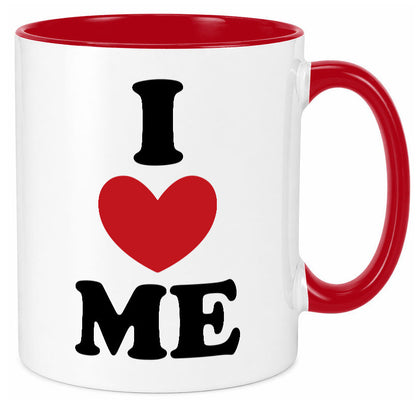 I love me vl9 Geschenkidee Humor Tasse