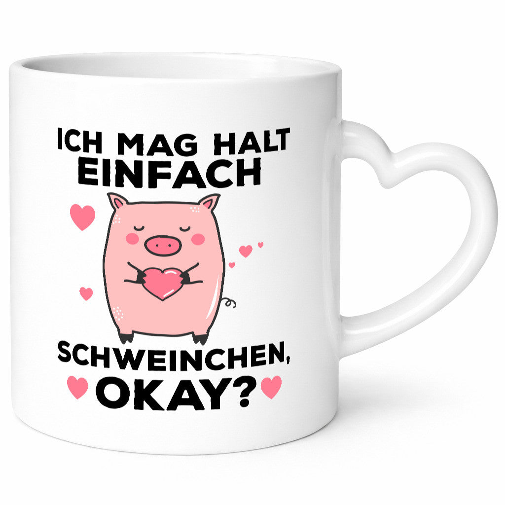 Ich mag Schweine | Schweinchen| Bauernhof Ferkel Geschenk Humor Geschenkidee