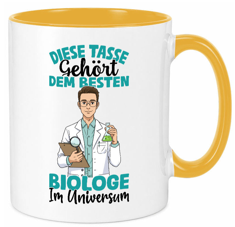 Im Universum: Biologe | Biologie Naturforscher Humor Geschenkidee Tasse