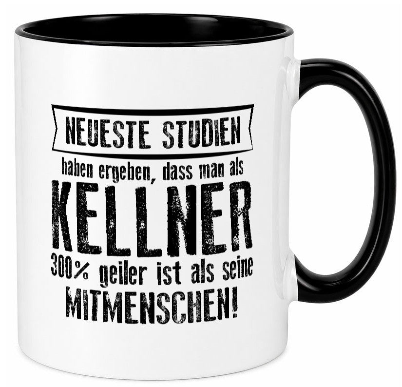 Neuste Studien: Kellner | kellnern Bedienung lustiger Spruch Geschenk Humor Tasse