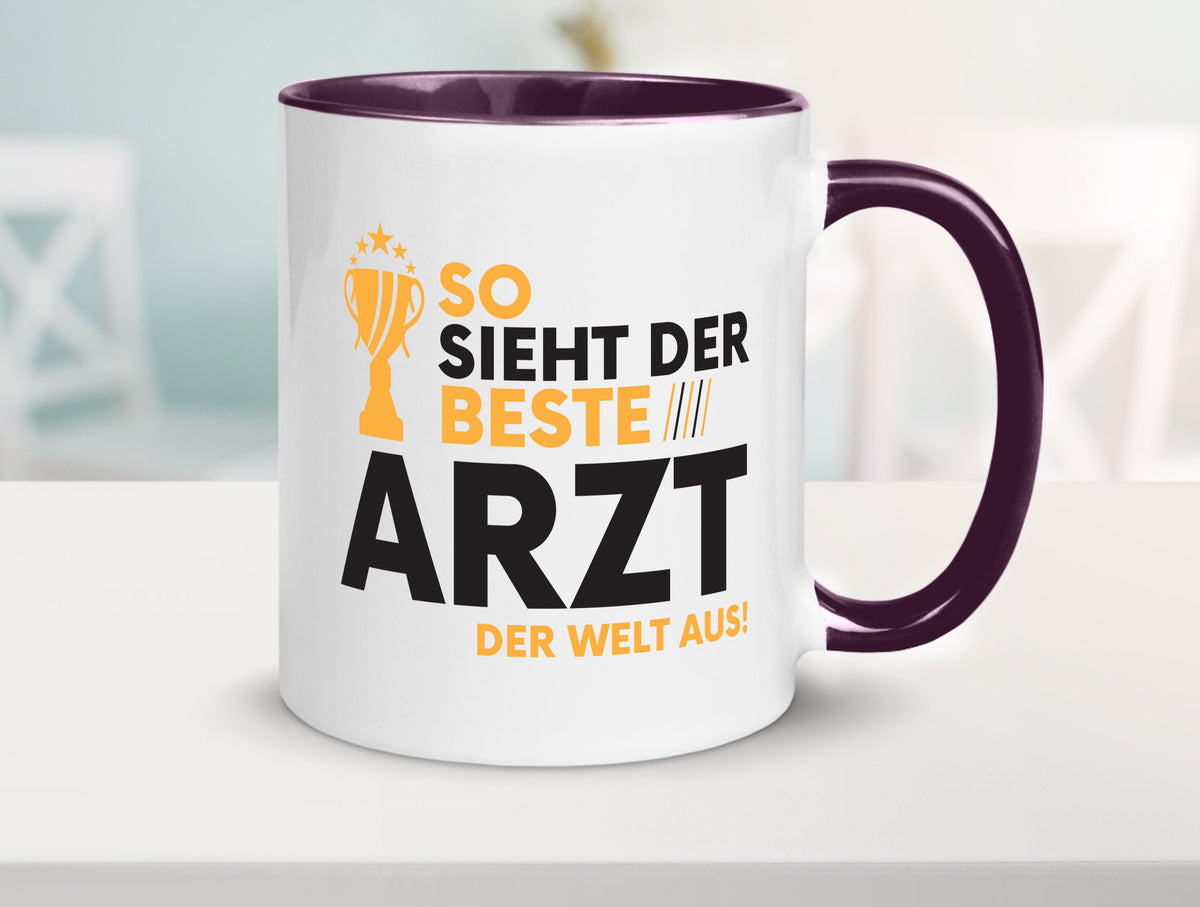 Der Weltbeste Arzt | Medizin Doktor Facharzt lustiger Spruch Geschenk Humor Tasse