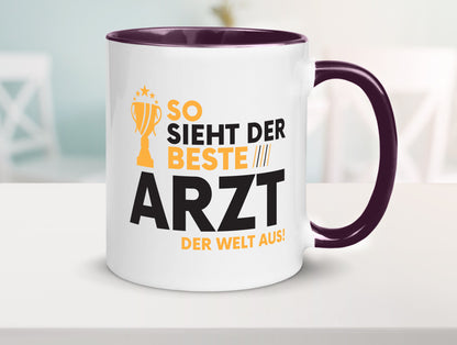 Der Weltbeste Arzt | Medizin Doktor Facharzt lustiger Spruch Geschenk Humor Tasse