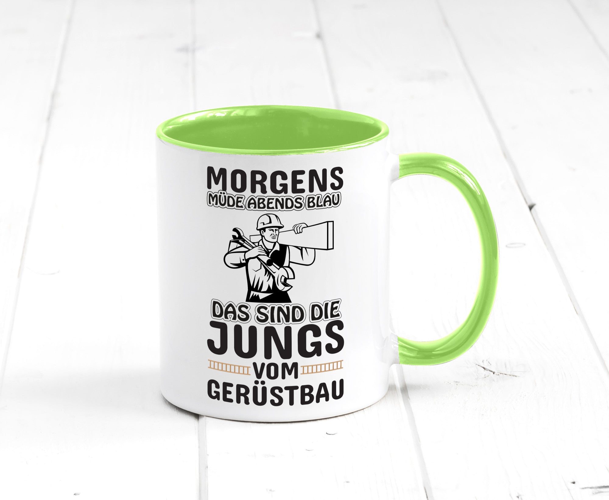 Jungs vom Gerüstbau | Gerüstbauer Tasse Baustelle Geschenk Humor Geschenkidee