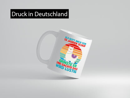 53. Geburtstag | 53 Jahre Gut Schuf mich Lama Geschenk Geschenkidee lustiger