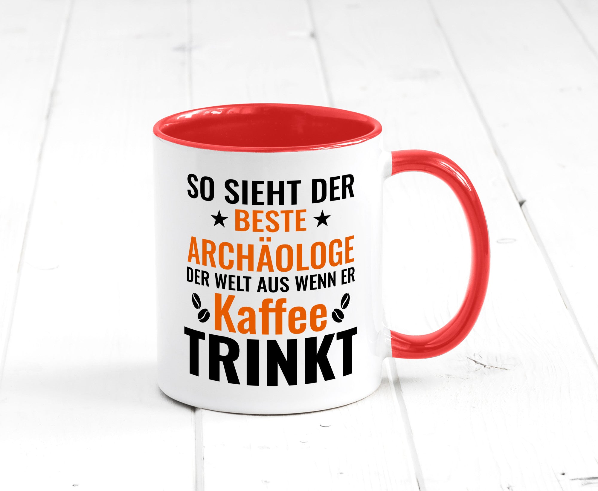 Kaffee trinkt: Archäologe | Archäologie Forscher lustig Humor Geschenkidee