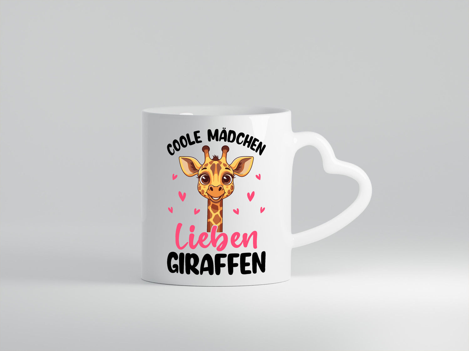 Coole Mädchen lieben Giraffen | Giraffe Geschenk Humor Geschenkidee lustiger