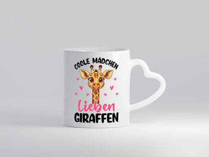 Coole Mädchen lieben Giraffen | Giraffe Geschenk Humor Geschenkidee lustiger
