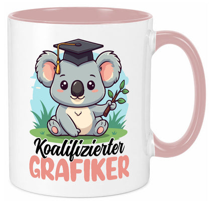 Koalifizierter Grafiker | Grafik Design lustiger Spruch Geschenk Humor