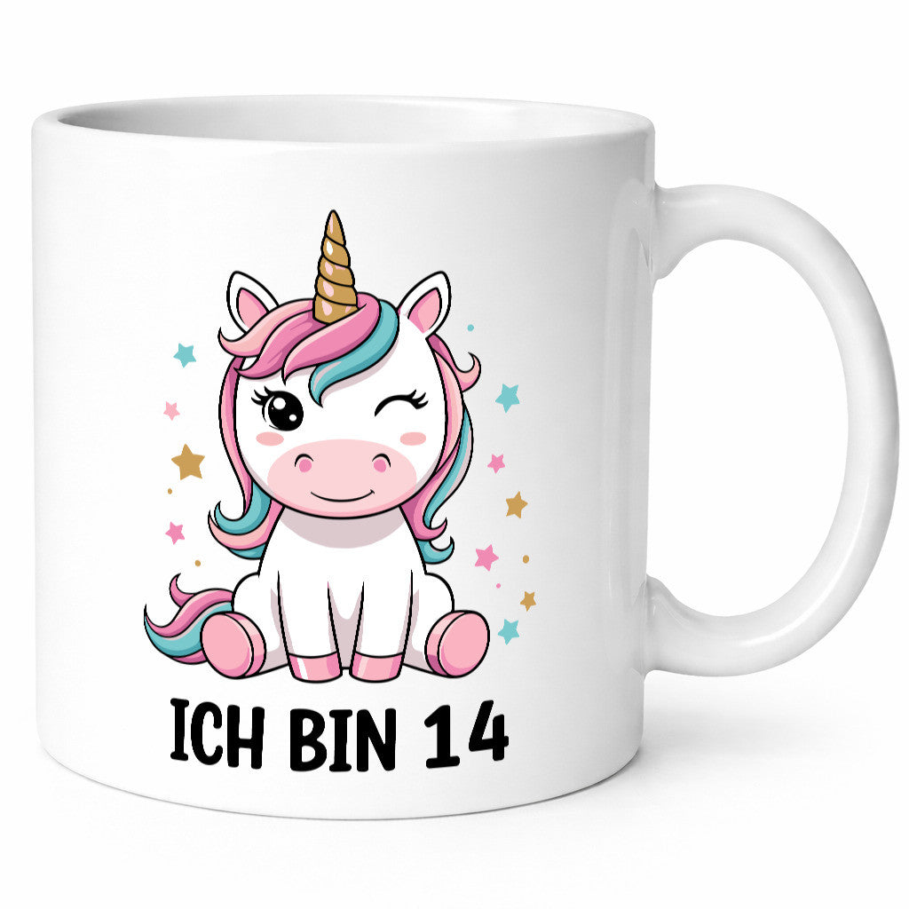 14. Geburtstag | 14 Jahre Einhorn Mädchen Geschenk Geschenkidee lustiger Spruch