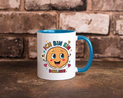 Ich bin ein Berliner | Krapfen Pfannkuchen Humor Geschenkidee Tasse