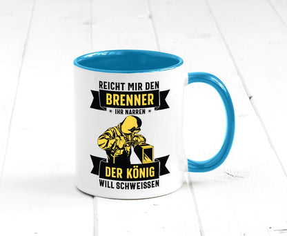 König will schweissen | Schweisser Sterne lustiger Spruch Geschenk Humor