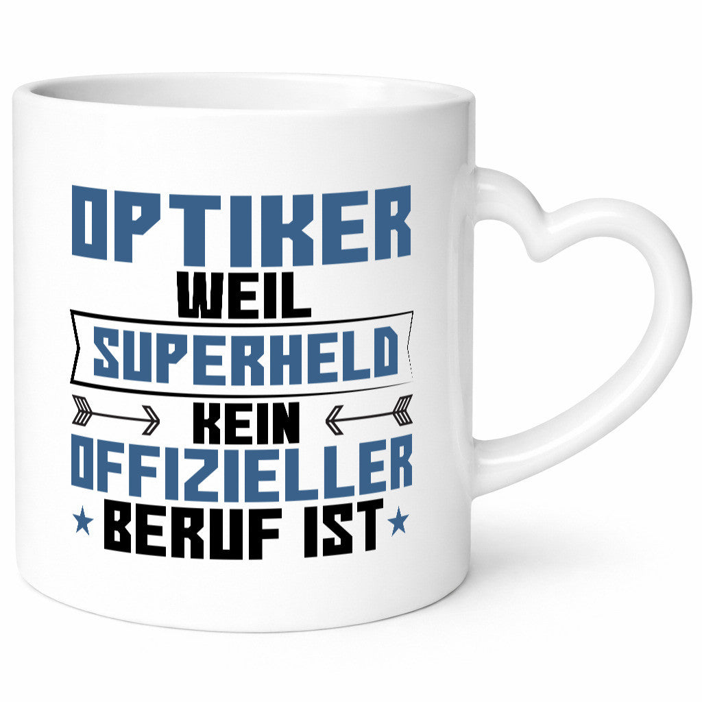 Superheld Optiker | Augenoptiker Geschenk Humor Geschenkidee lustiger Spruch