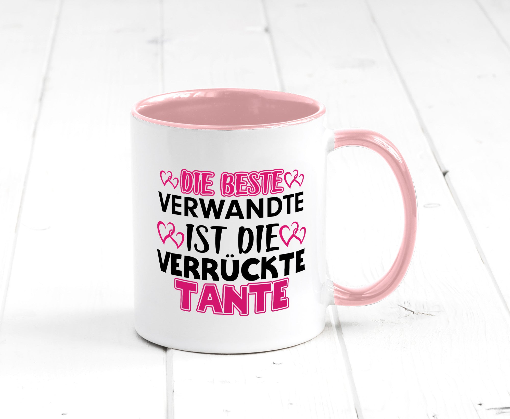 Verrückte Tante | Spruch Patentante Verwandtschaft lustiger Geschenk Humor