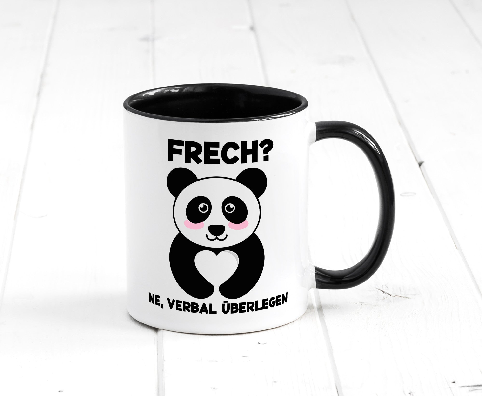 Frech | Verbal überlegen süßer Pandabär kecker Spruch lustiger Geschenk Humor